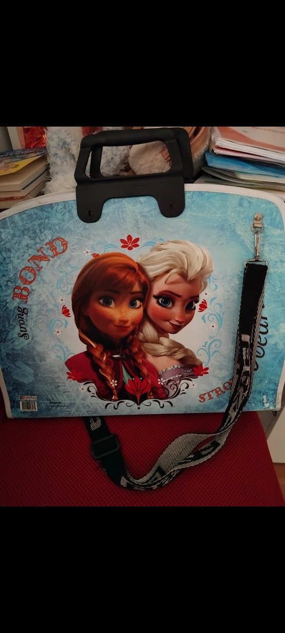 Elsa karakterli resim çantası - Görsel 4