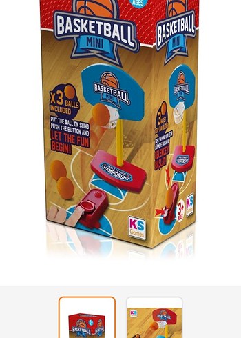 Renkli Mini Basketbol Seti - Görsel 4