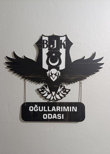 BJK Kanatlı Oğullarımın Odası panosu