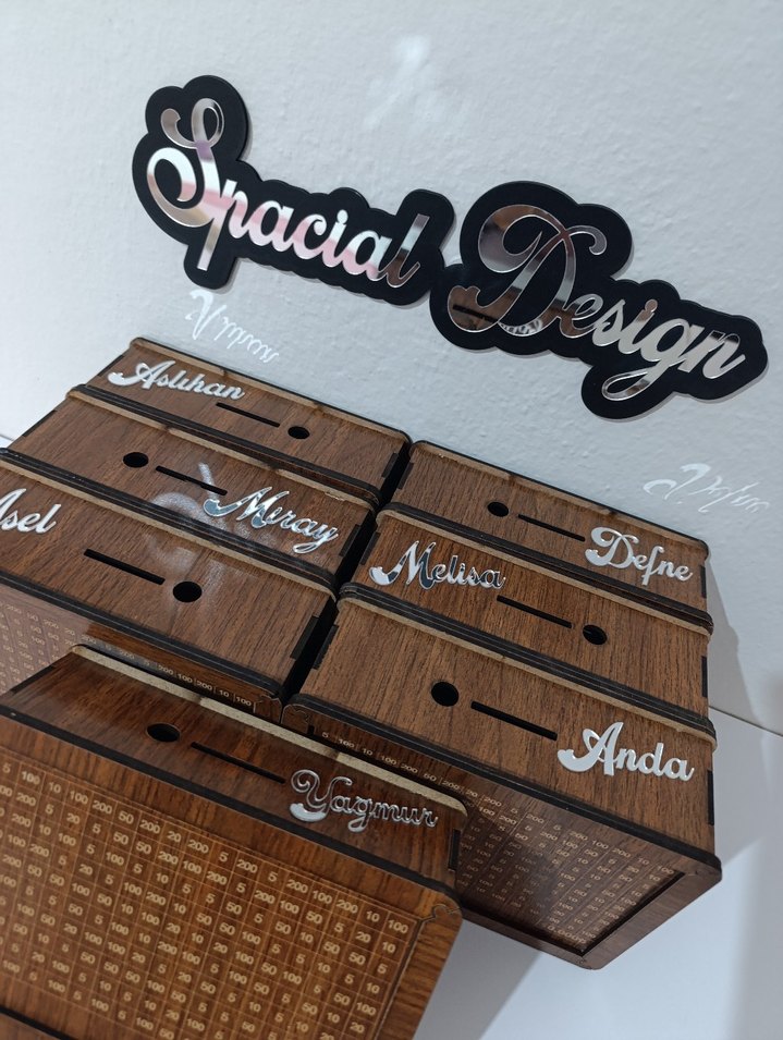 Kişiye Özel isimli 10 bin TL Hedef Kumbara - Görsel 2