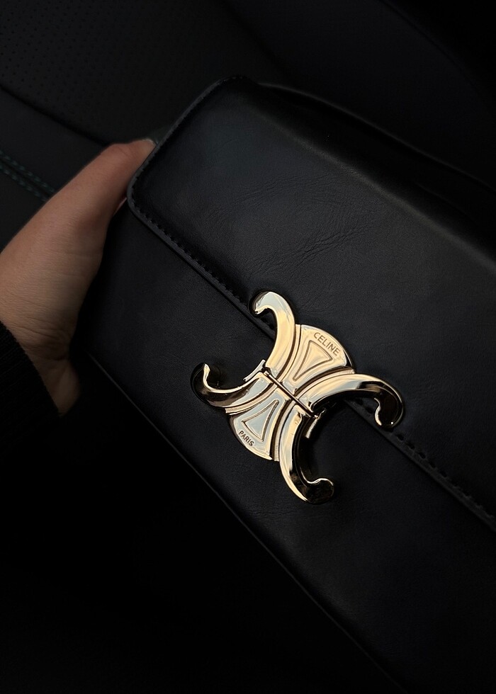 Celine Triomphe Askılı Kadın Çantası - Görsel 5