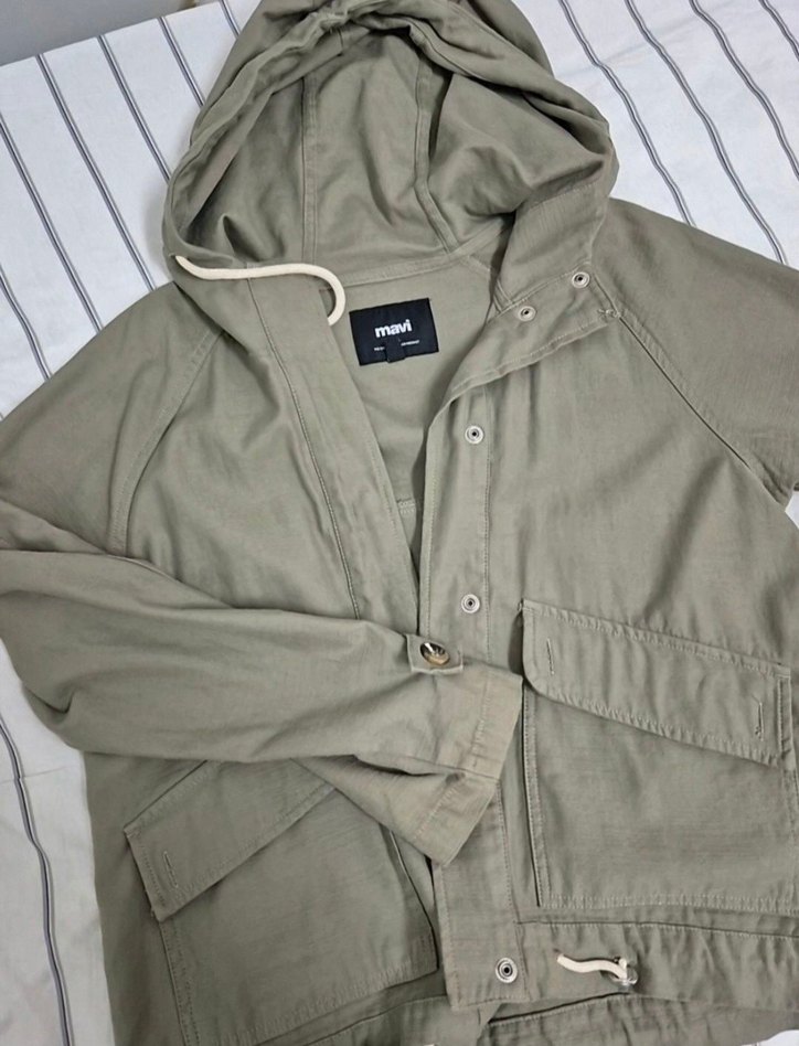 mavi marka haki ceket mevsimlik - Görsel 2