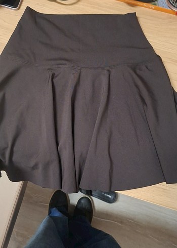 oysho kahverengi etek - Görsel 4