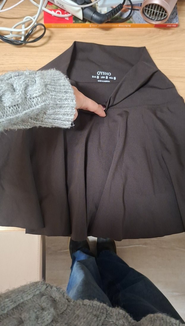 oysho kahverengi etek - Görsel 2