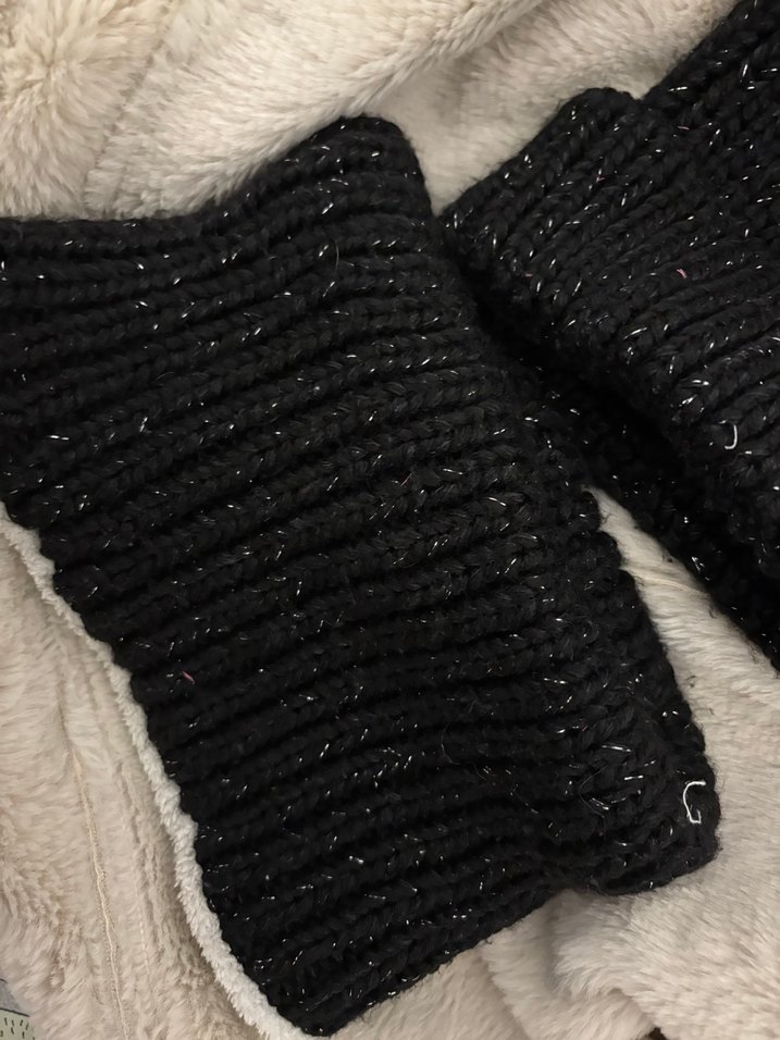 Kız çocuk ışıltılı boyunluk bere - Görsel 2