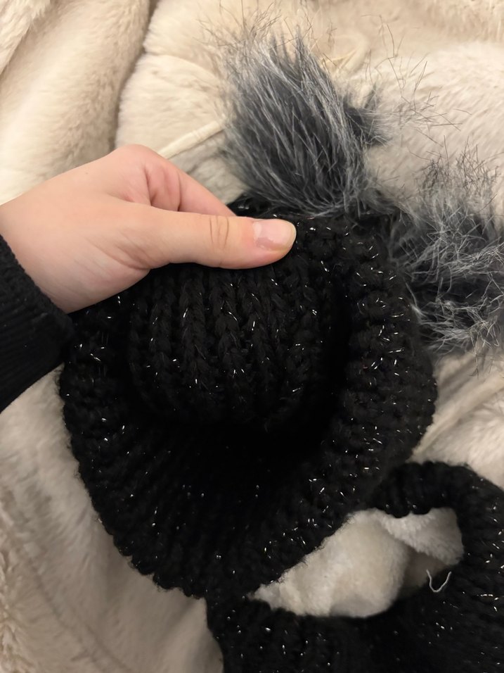 Kız çocuk ışıltılı boyunluk bere - Görsel 4