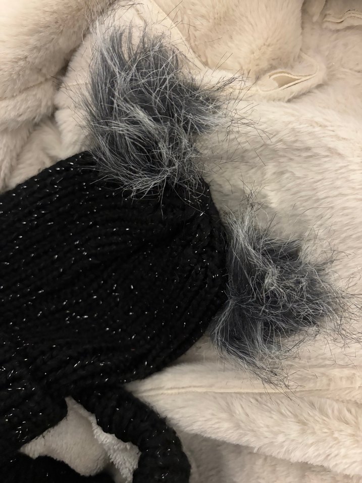 Kız çocuk ışıltılı boyunluk bere - Görsel 5