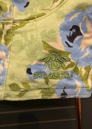 Stradivarius yeşil eski sezon üst Bridgerton - Görsel 2