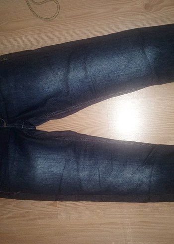 2K Koyu Lacivert Denim Jean