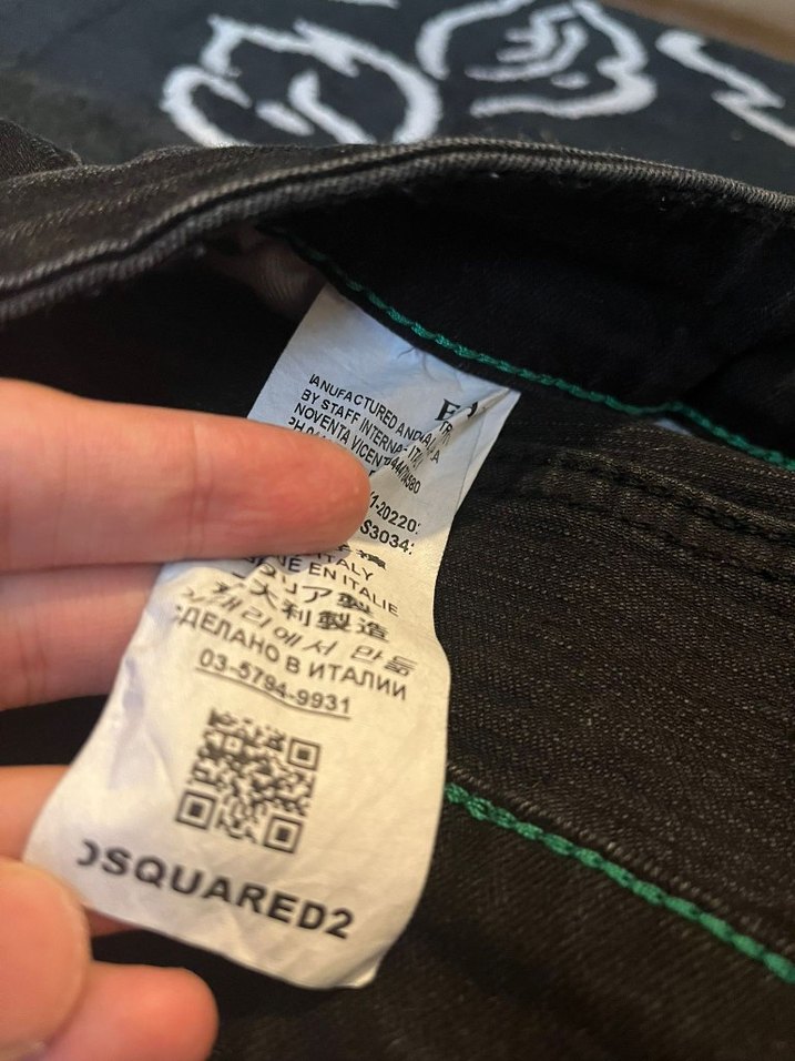 DSQUARED2 Fit Denim Erkek Pantolon İthal - Görsel 4