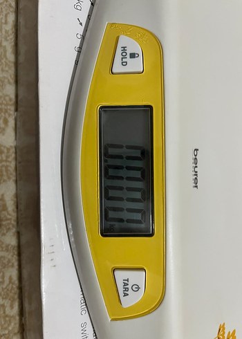 Beurer Dijital Bebek Tartısı Sarı (Premature) - Görsel 2