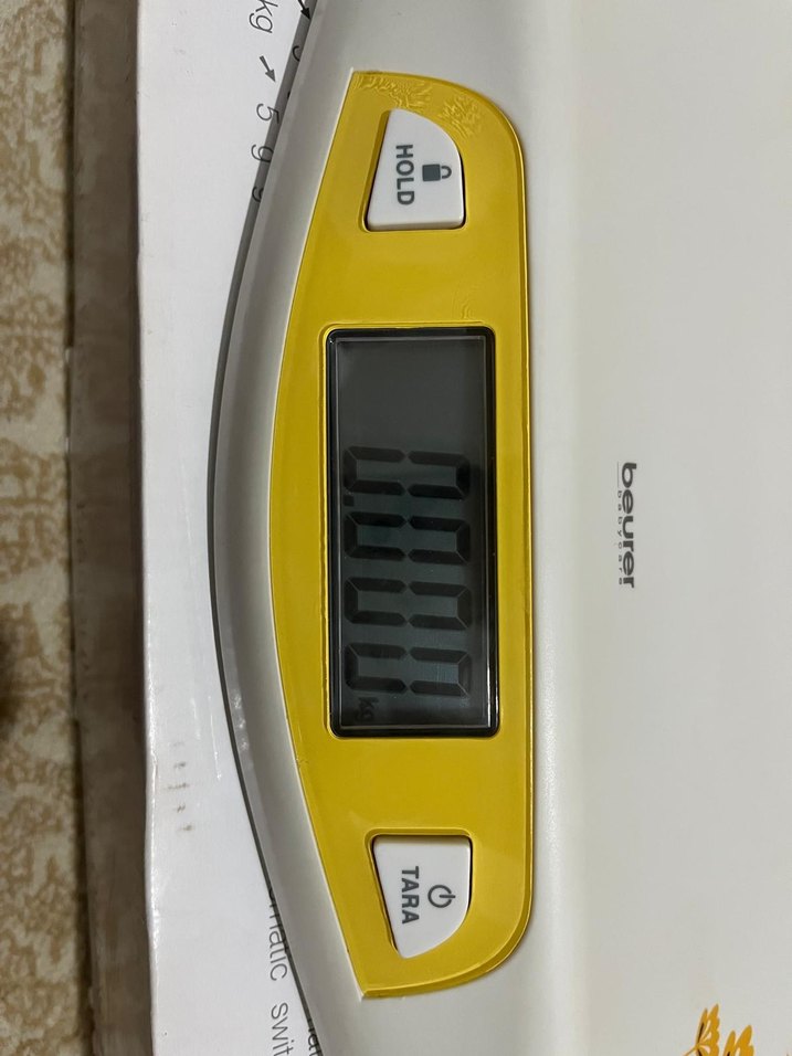 Beurer Dijital Bebek Tartısı Sarı (Premature) - Görsel 2