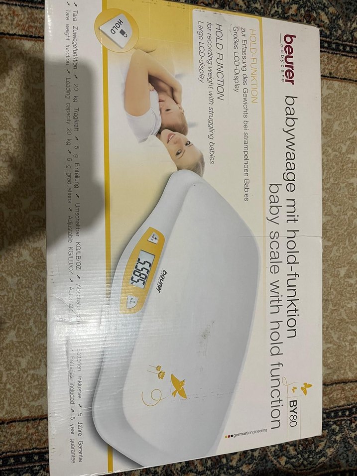 Beurer Dijital Bebek Tartısı Sarı (Premature) - Görsel 4