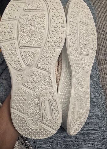 krem Kadın Spor Ayakkabı - Görsel 3