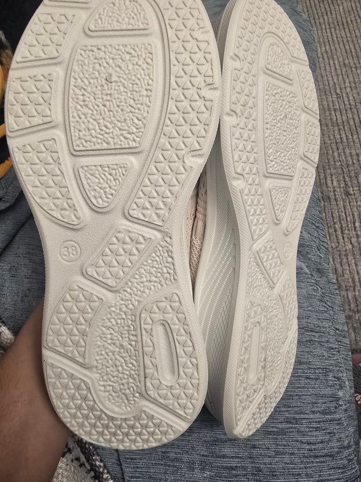 krem Kadın Spor Ayakkabı - Görsel 3