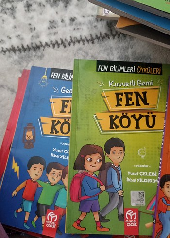  Beden Renk Fen Köyü Çocuk Bilim Kitapları Seti