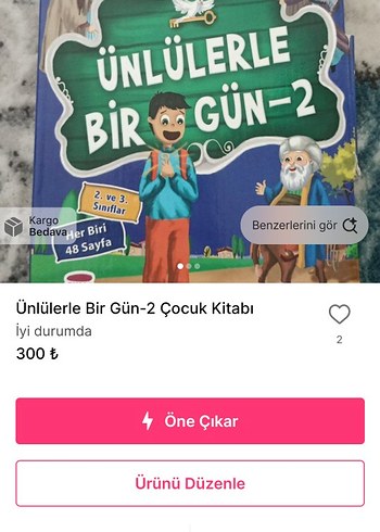 Ünlülerle Bir Gün-2 Çocuk Kitabı, 48 Sayfa