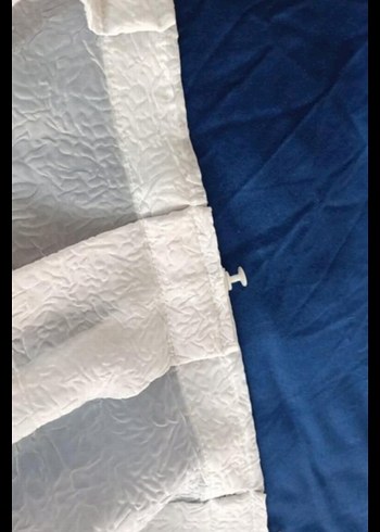çok kaliteli perde eni 3 metre. boyu 2 metre. pileli perde - Görsel 4