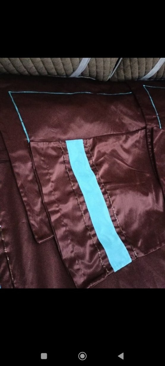 Kahverengi Düz Yatak Örtüsü - Görsel 3