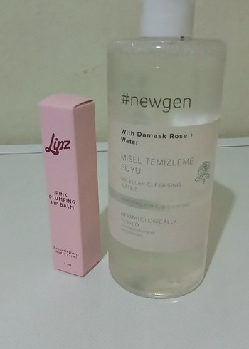 #newgen Makyaj Temizleme Suyu ve dudak kremi ikisinin fiyatı