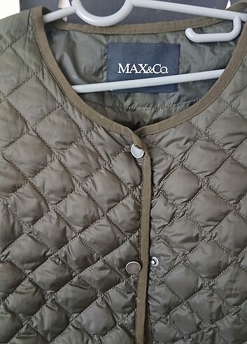 s Beden haki Renk Max&Co haki ceket orijinal