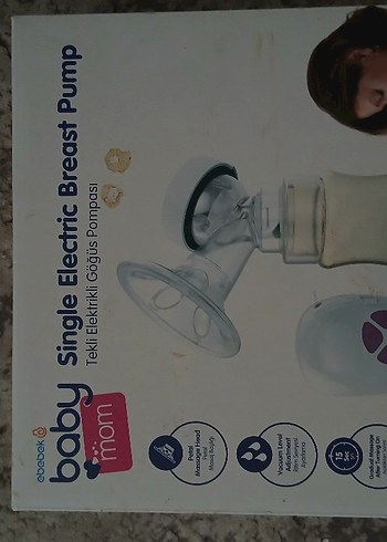 Babymom Elektrikli Göğüs Pompası Beyaz - Görsel 2