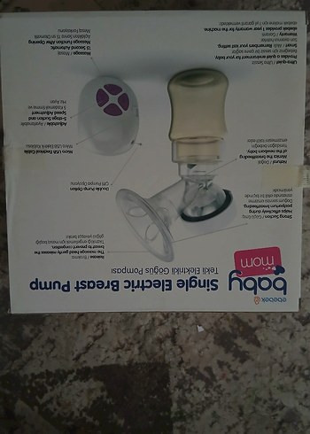 Babymom Elektrikli Göğüs Pompası Beyaz - Görsel 3