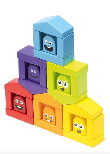 Fisher Price Cubika Renkli Evler Eğitici Oyuncak 2+ Yaş