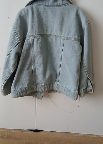 Lc Waikiki Kız Çocuk Denim Düğmeli Ceket - Görsel 5