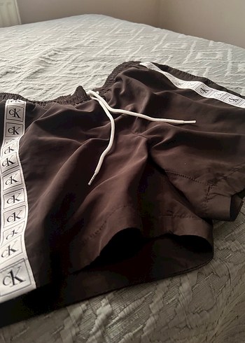 Siyah Erkek Midi Yüzme Şortu Orjinal - Görsel 3