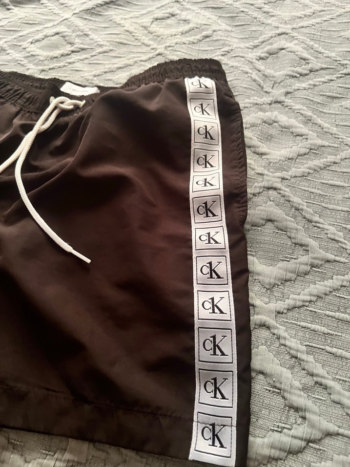 Siyah Erkek Midi Yüzme Şortu Orjinal - Görsel 2