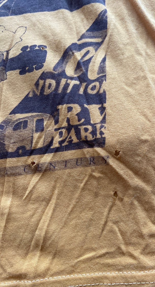 Sarı Baskılı Erkek Tişört - Görsel 2