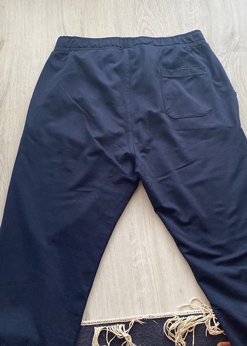 Erkek Lacivert Baskılı Bol Kesim Eşofman - Görsel 2