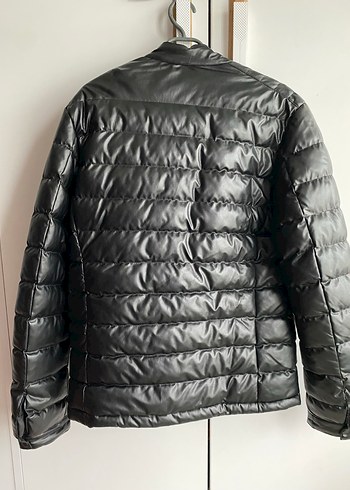 Siyah Deri Biker Mont LTB - Görsel 2