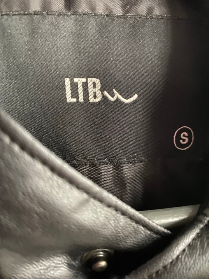 Siyah Deri Biker Mont LTB - Görsel 4