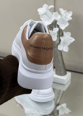 Beyaz Kadın Spor Ayakkabı Platform Topuklu - Görsel 2