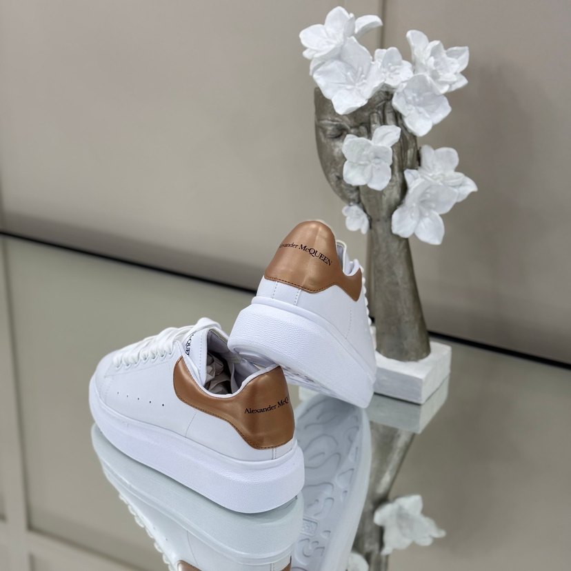 Beyaz Kadın Spor Ayakkabı Platform Topuklu - Görsel 3