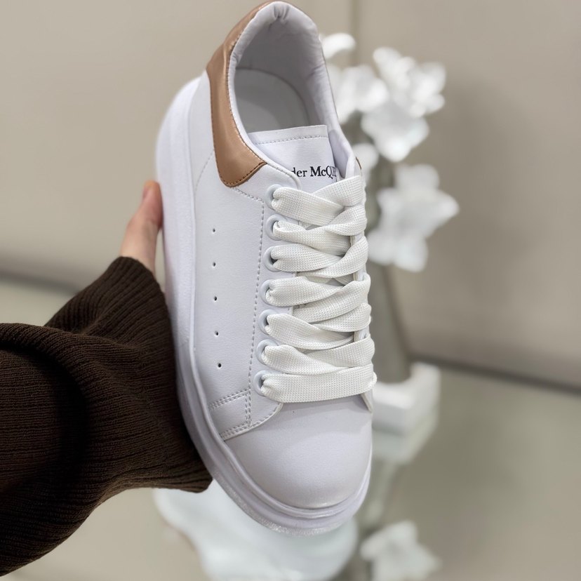 Beyaz Kadın Spor Ayakkabı Platform Topuklu - Görsel 5