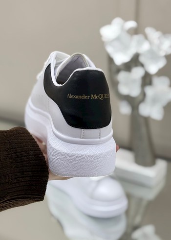 Beyaz Siyah Detaylı Erkek Spor Ayakkabısı - Görsel 4