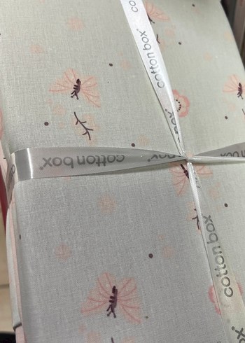 corton box Pamuk Bebek Nevresim Takımı - Pembe - Görsel 3