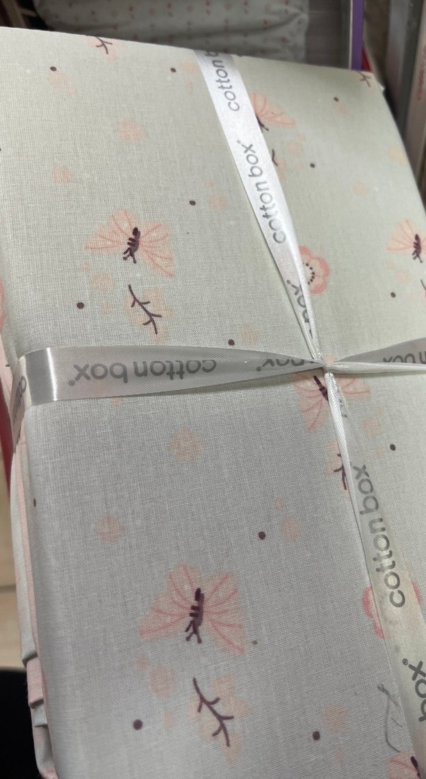 corton box Pamuk Bebek Nevresim Takımı - Pembe - Görsel 3