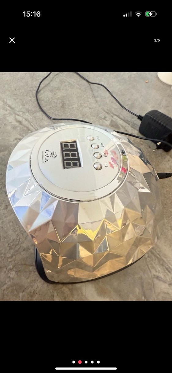 Oje kurutma makinesi, UV. Led lamba - Görsel 4