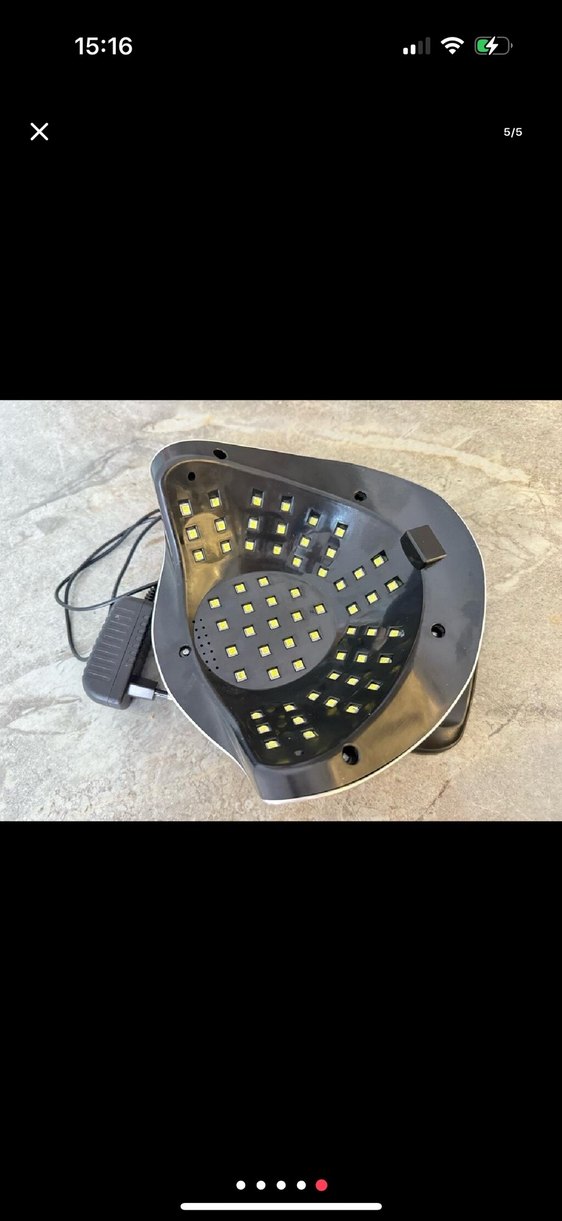 Oje kurutma makinesi, UV. Led lamba - Görsel 5