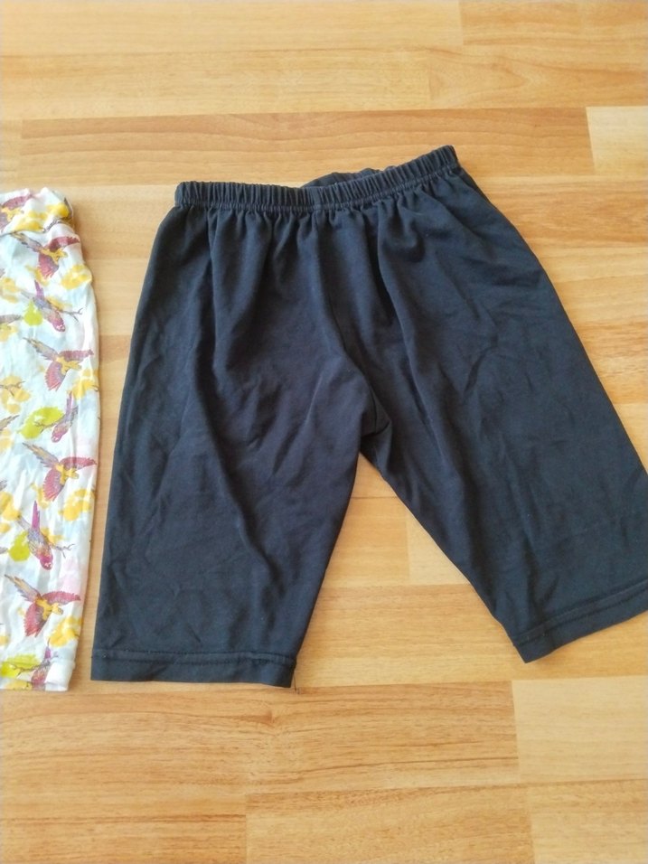 Renkli Pamuklu Rahat Kesim kız Şort - Görsel 3