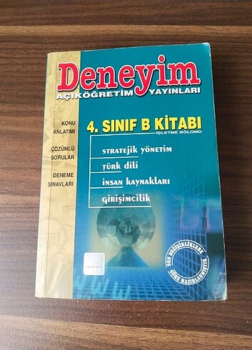 İşletme 4.sinif kitapları  - Görsel 5