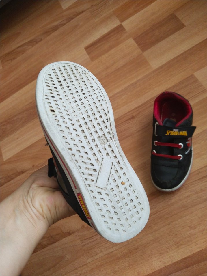 Erkek Çocuk Renkli Spiderman Spor Ayakkabı - Görsel 3