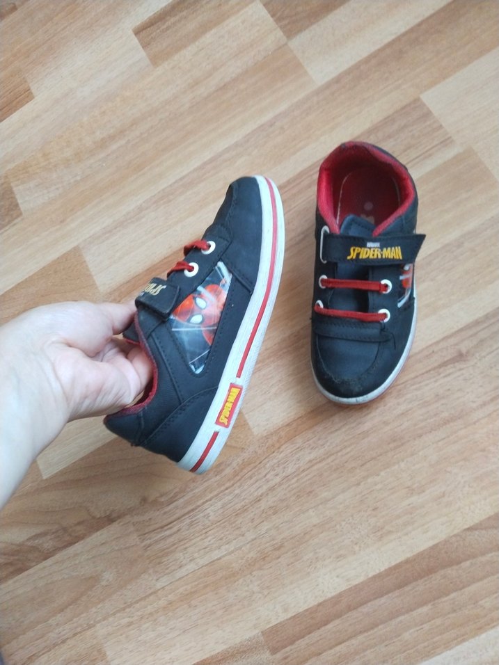 Erkek Çocuk Renkli Spiderman Spor Ayakkabı - Görsel 5