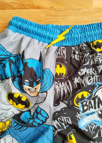 Renkli Batman Desenli Erkek Çocuk Şort - Görsel 4