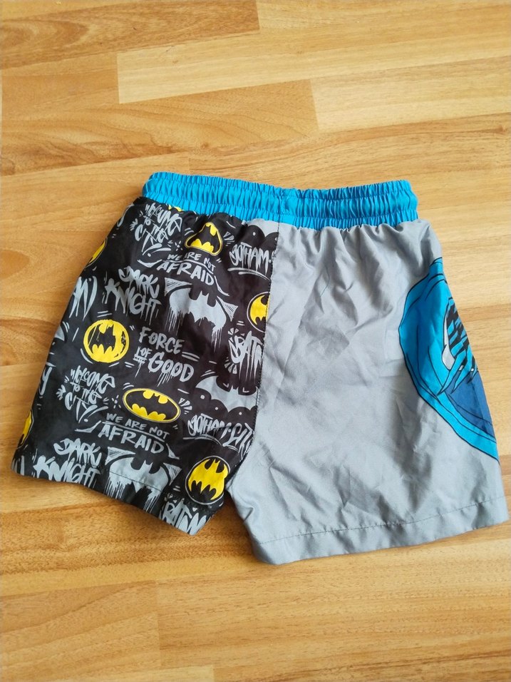 Renkli Batman Desenli Erkek Çocuk Şort - Görsel 2