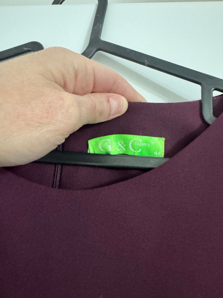 Bordo Midi Kadın Elbise - Görsel 3